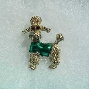 GERRY’S Poodle Brooch